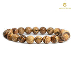 Load image into Gallery viewer, Natural Picture Jasper Bracelet
