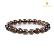 Natural Smoky Quartz Bracelet - Akshay Gems