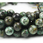 Load image into Gallery viewer, Natural African Turquoise Round Beads String
