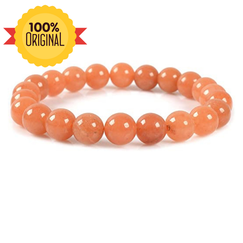 Natural Orange aventurine Bracelet