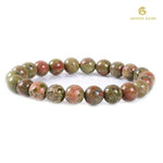Load image into Gallery viewer, Natural Unakite Bracelet
