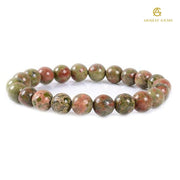 Natural Unakite Bracelet - Akshay Gems