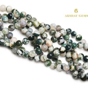 Natural Tree Agate String - Akshay Gems