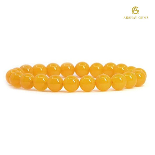 Yellow Agate Bracelet