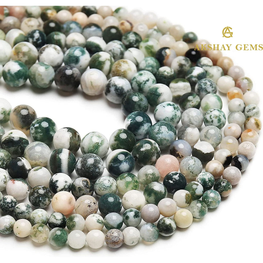 Natural Tree Agate String
