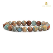 Natural Copper Turquoise Bracelet - Akshay Gems
