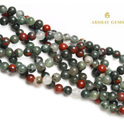 Natural African BloodStone String - Akshay Gems
