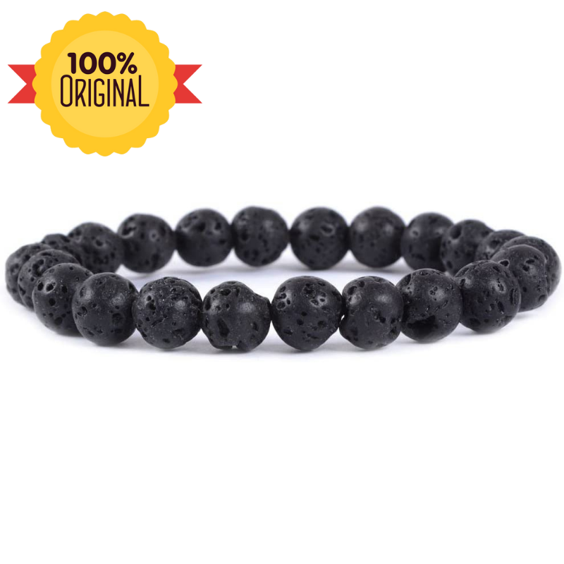 പ്രകൃതിദത്ത ലാവ ബ്രേസ്ലെറ്റ്