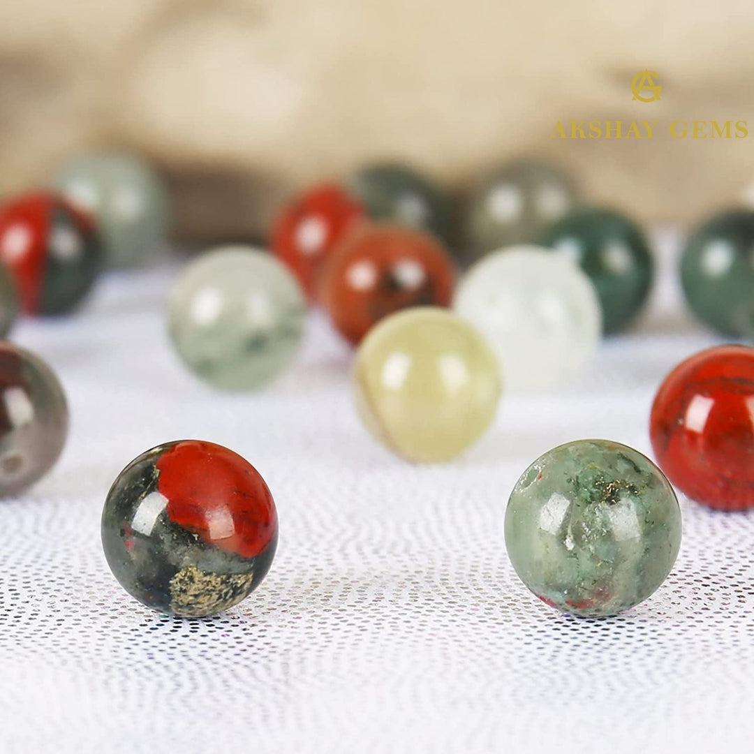 Natural African BloodStone String