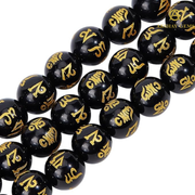 NATURAL OM MANI PADME HUM STRING - Akshay Gems