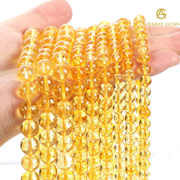 Citrine String - Akshay Gems