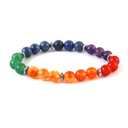 Natural 7 Chakra Stone Bracelet - Akshay Gems