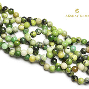 Natural Chrysoprase String - Akshay Gems
