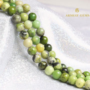 Natural Chrysoprase String - Akshay Gems