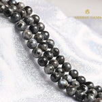 Load image into Gallery viewer, Natural Larvikite Round Beads Healing Gemstone Loose Beads
