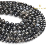 Load image into Gallery viewer, Natural Larvikite Round Beads Healing Gemstone Loose Beads
