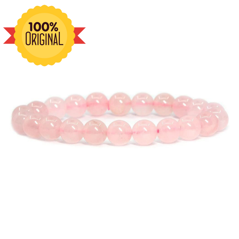 Natural Rose Quartz Bracelet