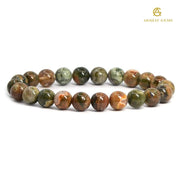 Natural Rhyolite Jasper Bracelet - Akshay Gems