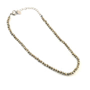 Natural Pyrite 3mm Anklet Pair (Set of 2) – Wholesale Crystal Anklet for Resellers & Jewellery Brands