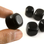 Load image into Gallery viewer, Natural Black Obsidian Tumble Stones – Polished Healing Crystal for Protection, Grounding, Reiki &amp; Meditation