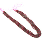 Load image into Gallery viewer, 3mm Natural Red Garnet Faceted Beads String – Deep Red Round Gemstone Loose Beads for Jewellery Making (Wholesale)