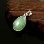 गैलरी व्यूअर में छवि लोड करें, Natural Green Aventurine Pear Pendant – Soft Green Teardrop Gemstone Charm for Jewellery Making &amp; Resale (Wholesale)