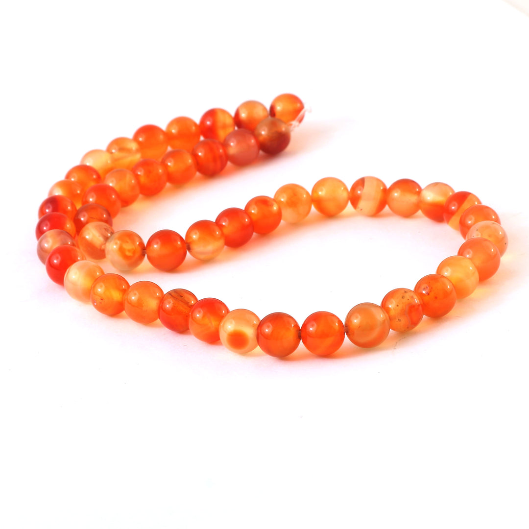 NATURAL CARNELIAN STRING - Akshay Gems