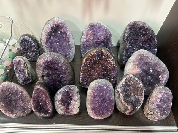 Amethyst Geodes Cluster - Akshay Gems