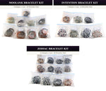 Load image into Gallery viewer, Crystal Bracelet Mega Starter Kit | Zodiac + Moolank + Intention | 28 Designs | 140 Pcs | 8mm Natural Gemstone | Wholesale