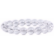 Natural Clear Quartz (Spatik) Bracelet - Akshay Gems