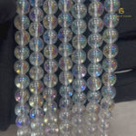 Load and play video in Gallery viewer, Aqua Aura Clear Quartz String
