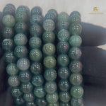 Load and play video in Gallery viewer, Natural Moss Agate Bracelet

