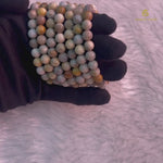 Load and play video in Gallery viewer, Natural Crazy Lace Agate Bracelet
