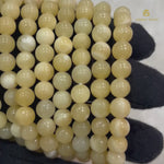 Load and play video in Gallery viewer, Natural Yellow Calsite Bracelet
