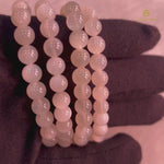 Load and play video in Gallery viewer, Natural White Moonstone Bracelet
