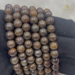 Load and play video in Gallery viewer, Natural Bronzite Bracelet
