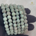 Load and play video in Gallery viewer, Natural Kiwi Jasper Bracelet
