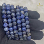 Load and play video in Gallery viewer, Natural Blue Sodalite Bracelet
