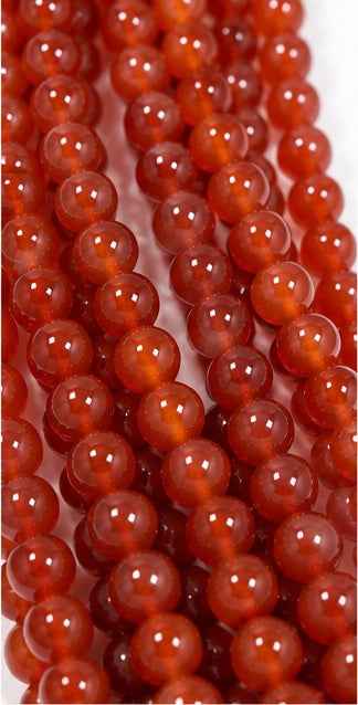 NATURAL RED CARNELIAN STRING
