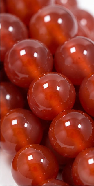 NATURAL RED CARNELIAN STRING