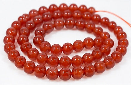 NATURAL RED CARNELIAN STRING