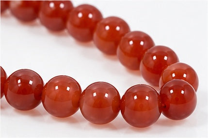 NATURAL RED CARNELIAN STRING