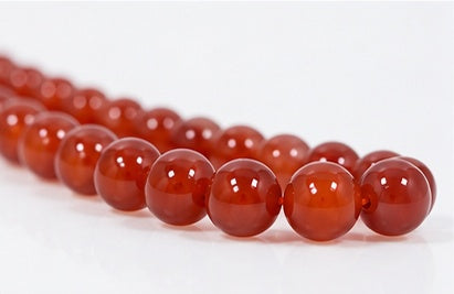 NATURAL RED CARNELIAN STRING